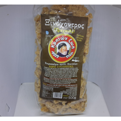 ΤΡΑΧΑΝΑΣ ΞΙΝΟΧΟΝΤΡΟΣ (Χειροποίητο προϊόν Ανωγείων) 500γρ.